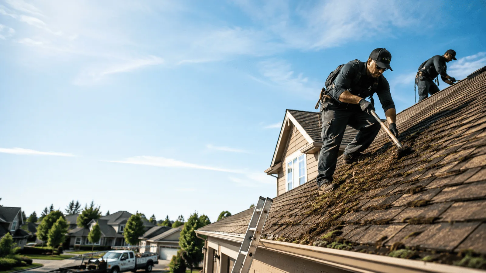 Roof Moss Removal in Bagley, WI near me